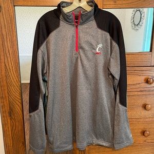 Champion Quarter-Zip Black L Top